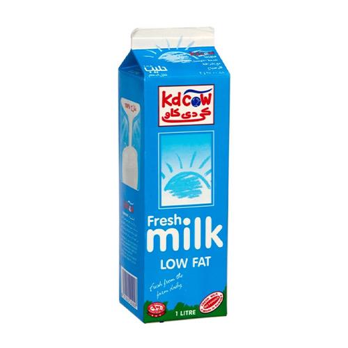 كي دي كاو حليب قليل الدسم 1لتر