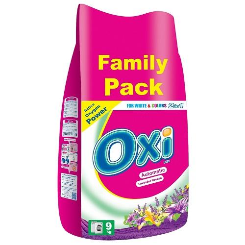 اوكسي مسحوق غسيل برائحة نسيم اللافندر للغسالة الاوتوماتيك 9كجم