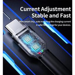 ريماكس كابل 100 واط PD للشحن السريع من Type C الى Type C اسود موديل رقم.RC-172B