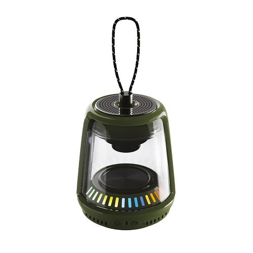 لزيل اكويلاسونوس مكبر صوت بلوتوث مدمج ومقاوم للماء مع اضواء RGB ديناميكية اخضر موديل رقم.ASP5G
