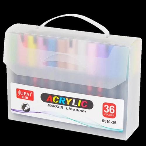 اقلام اكريلك ماركر 4مم 36 لون