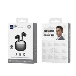 ويوو سماعات اذن لاسلكية احترافية مقاومة للماء مع تقنية الغاء الضوضاء الهجينة اسود