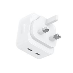 ويوو شاحن جداري بقدرة 35واط قابس بريطاني ابيض