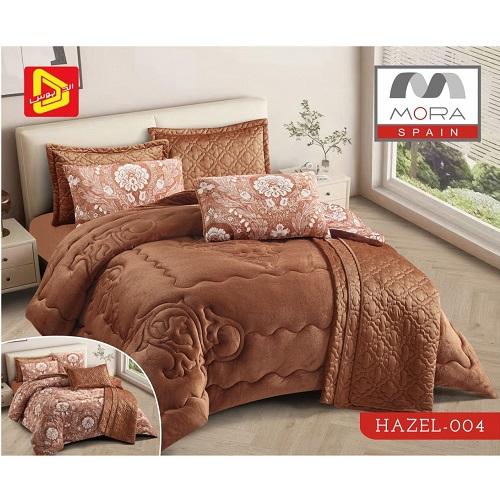 مورا هازل رقم.004 لحاف شتوى مجوز كينج 240x260سم 7قطع موديل رقم.J-1081