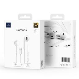 ويوو سماعة اذن سلكية 3.5ملم ابيض