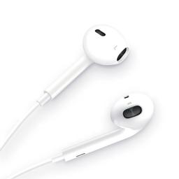 ويوو سماعة اذن سلكية 3.5ملم ابيض