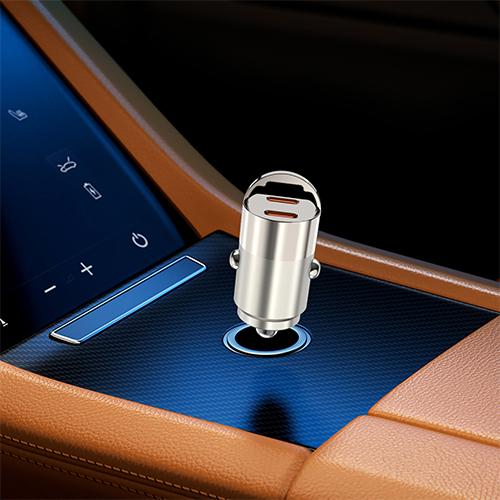 ويوو نانو سيريز شاحن سياره سريعUSB2 بقدرة 30واط