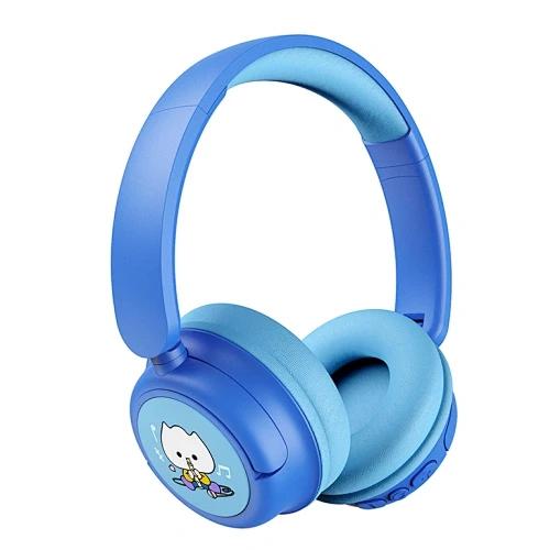 ويوو سماعة راس لاسلكية ازرق