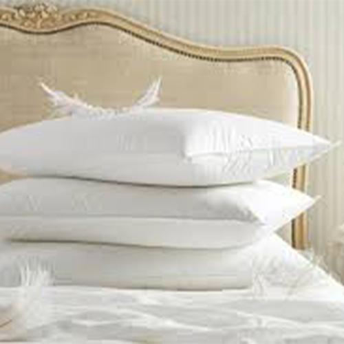 مورا مخدة قطنية محشوة ريش الاوز الابيض 50x75سم موديل رقم.J-1085