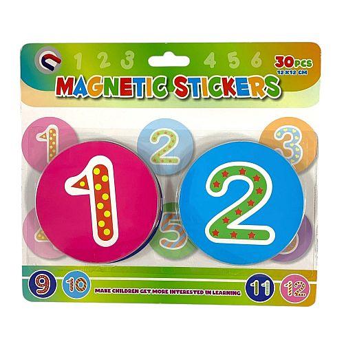 اقراص مغناطيسية ارقام انجليزية