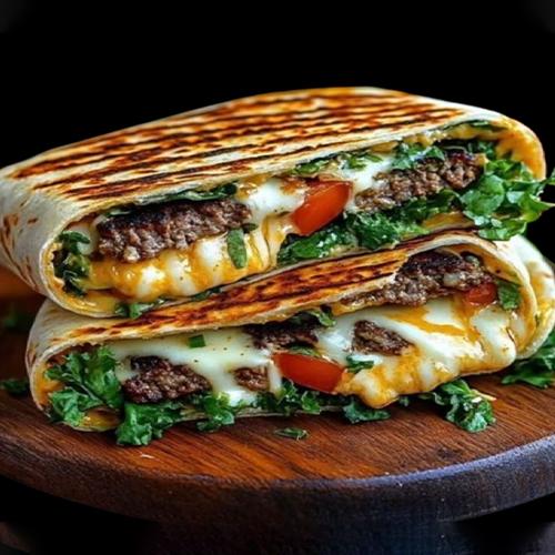 ساندويتش فلات برجر