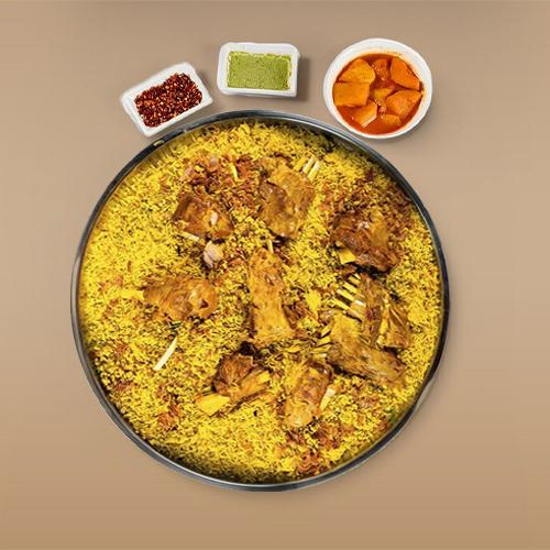 صينية مجبوس لحم عربي