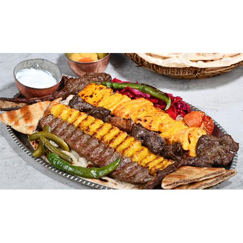 صينية مشاوي مشكلة تكفي لشخصين