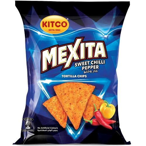 كتكو ميكسيتا رقائق التورتيلا حار وحلو 130جم
