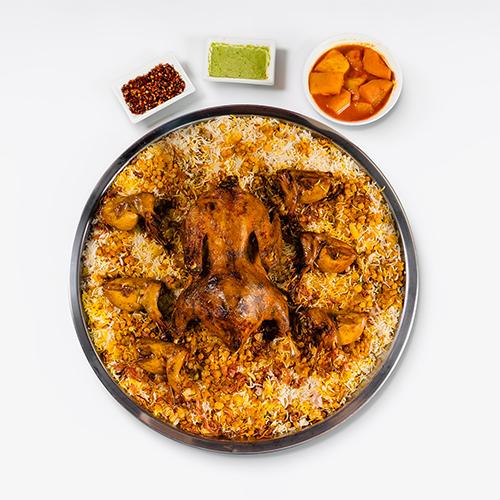 صينية سمان وبط