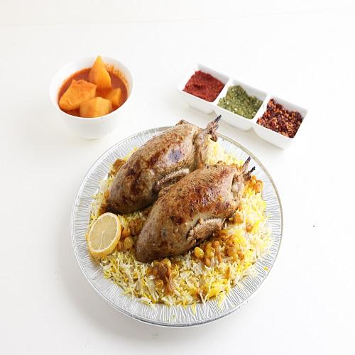 حمام بخلطة الارز المصري وارز المجبوس 2قطعه