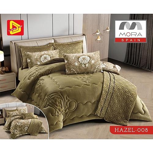 مورا هازل رقم.008 لحاف 6قطع شتوى مجوز كينج 240×260سم موديل رقم.J-1087
