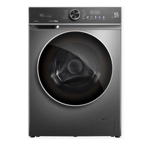 ايليت غسالة ملابس تحميل امامي ‎10كجم ومجفف 7كجم ‎1200دورة في الدقيقة ‎16برنامج رمادي غامق موديل رقم.‎EWD107DG