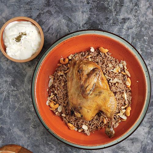 ارز شرقي بالدجاج