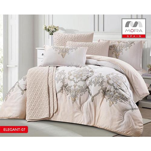مورا اليجانت رقم.07 لحاف مجوز كينج 240x260سم 7قطع موديل رقم.J-1090