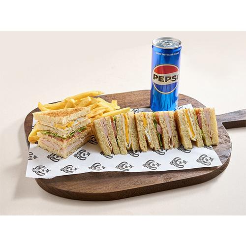 وجبة كلوب ساندويتش ديك رومى