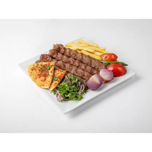 طبق فردي كباب حلبي