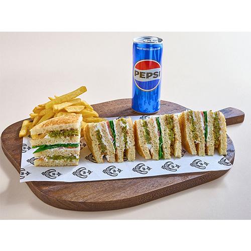 وجبة سندويتش كلوب فلافل