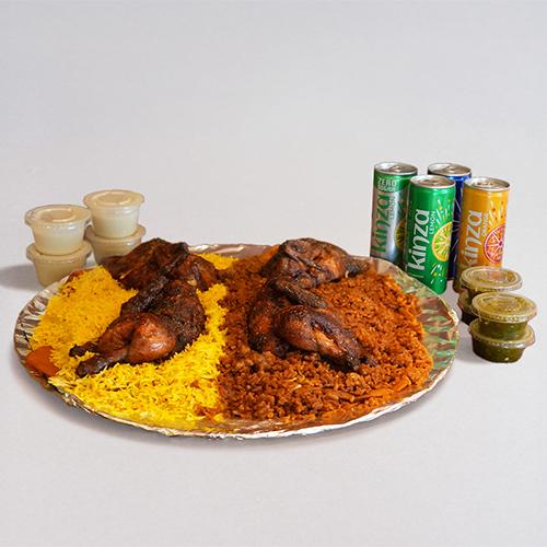 صينية تجمع تكفي 4اشخاص