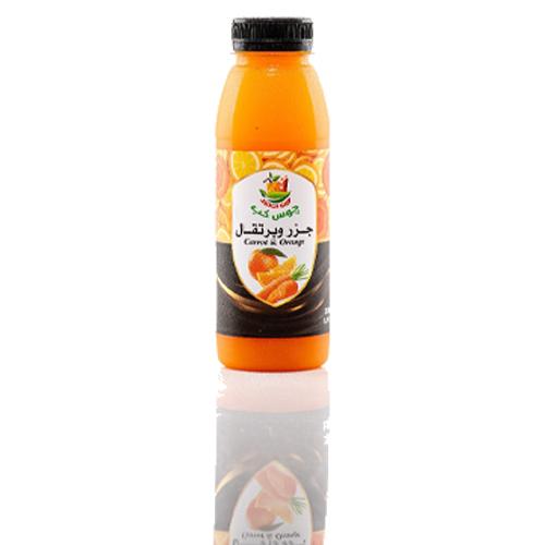 عصير جزر مع برتقال طبيعي