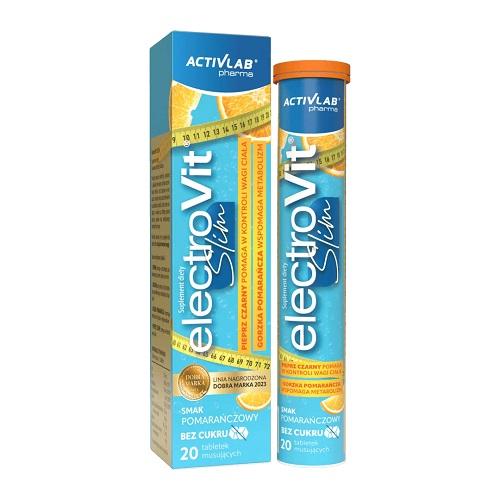 اكتيف لاب استيثيك الكتروفيت سليم خالي من السكر نكهة البرتقال 20قرص فوار