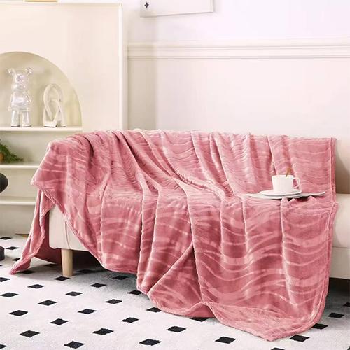 اكتيف بطانية مريحة وفاخرة 200X230سم وردي موديل رقم.K2199