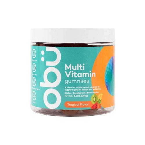 اوبو حلاو متعددة الفيتامينات بنكهة استوائية 60حلاو