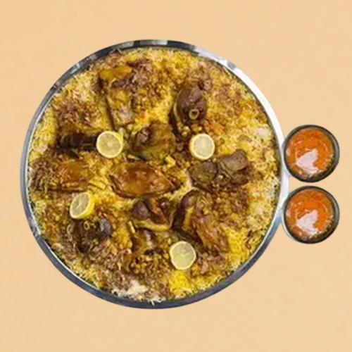 صينية مجبوس لحم عربي