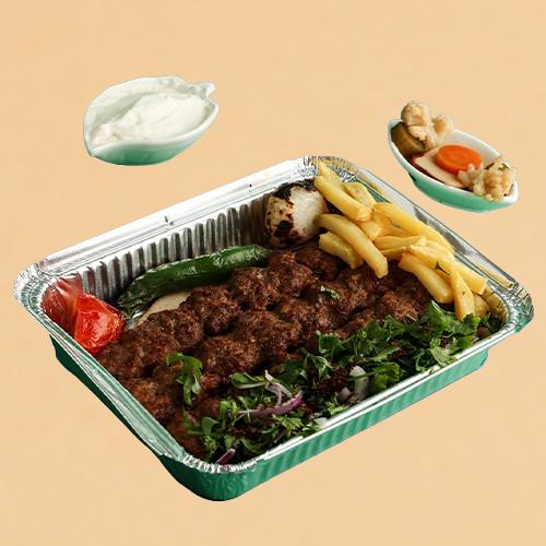 كباب لحم يكفي لشخص واحد