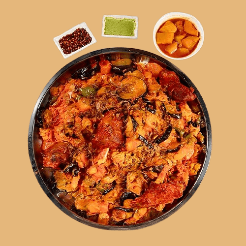 صينية مقلوبة لحم عربي نعيمي