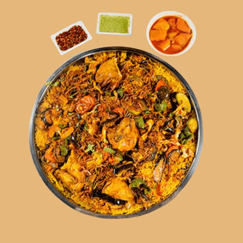 صينية مقلوبة دجاج