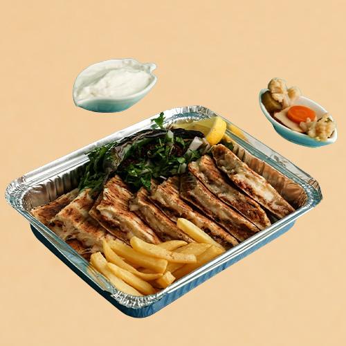 عرايس لحم بجبن الموزاريلا