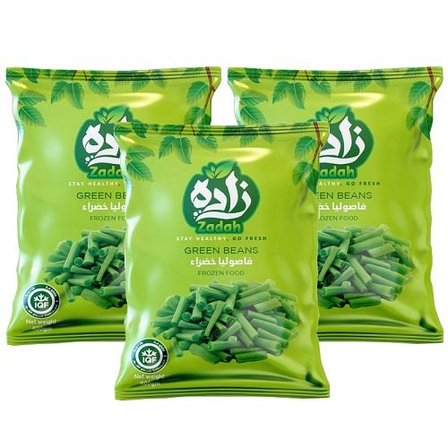 زاده فاصوليا خضراء 400جم 3حبة