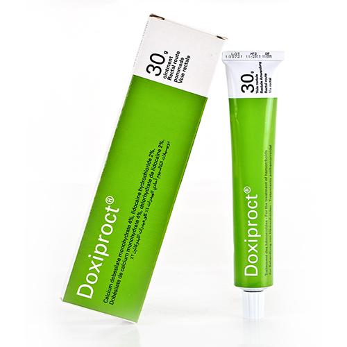 دوكسيبروكت مرهم 4%/2% للبواسير 30جم