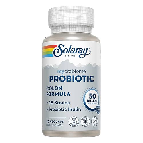 سولاراي بروبيوتيك كولون مكمل غذائي 30كبسولة نباتية