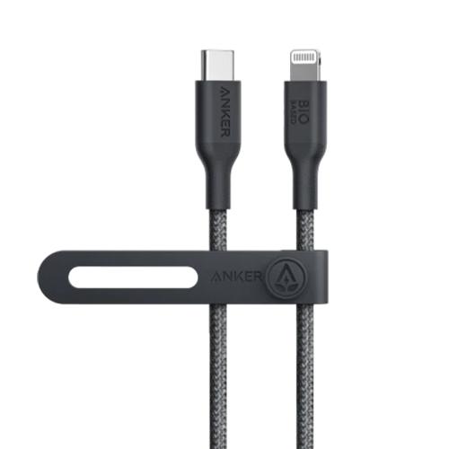 انكر 542 كابل Type C الى لايتنينج بيو بيز 1.8م اسود موديل رقم.A80B2H11