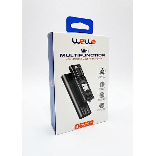 ويوي صندوق تخزين الكتروني متعدد الوظائف صغير موديل رقم.AD001
