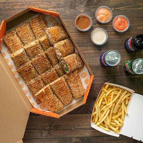 وجبة بروتين عائلية صحية