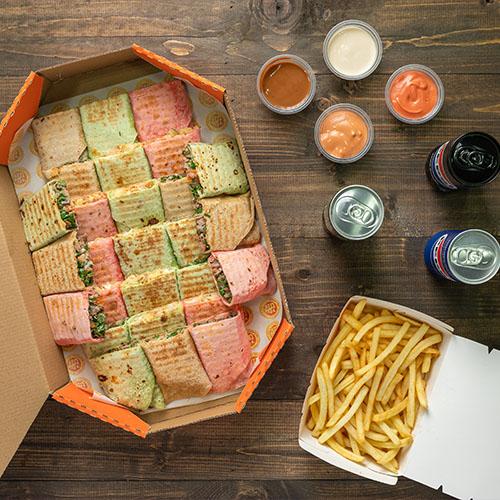 وجبة صاج صحية عائلية