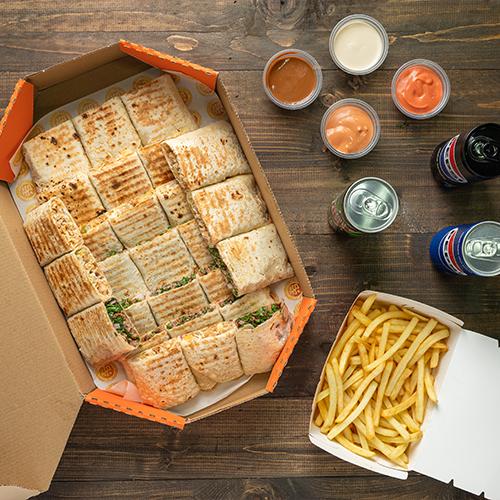 وجبة صاج عائلية ميكس