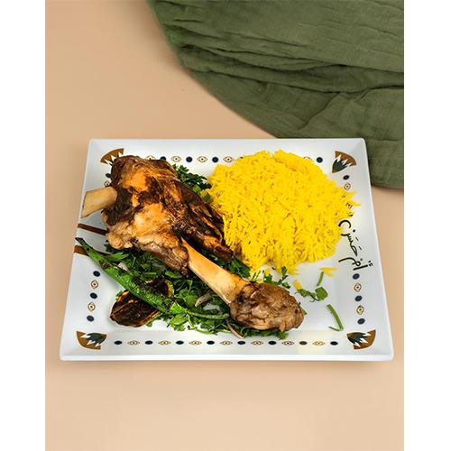 طبق موزة مشوية