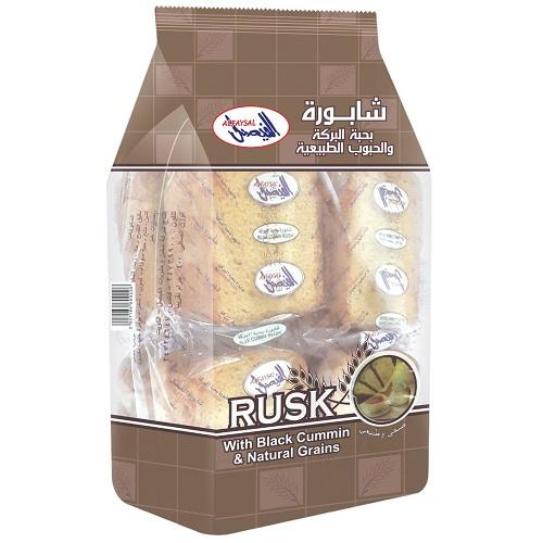 الفيصل شابورة بحبة البركة والحبوب الطبيعية 400جم