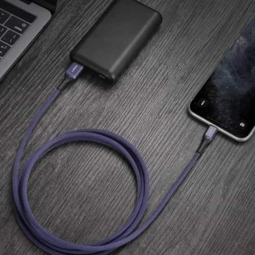 اوكي كيفلر كور MFi USB الى لايتنينج كابل 1.2متر ازرق