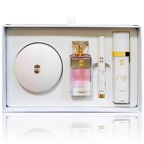 عطر اجمل مجموعة بريتي كيت الاصلية 4حبة