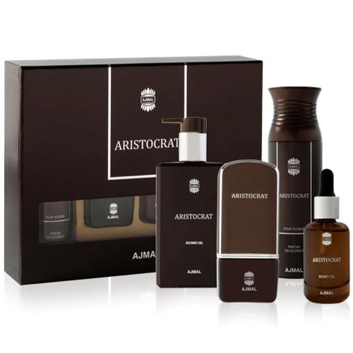 عطر اجمل اريستوكرات مجموعة هدايا للرجال 4حبة